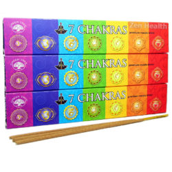 Green Tree 7 Chakra Incense Sticks x 3 Packs