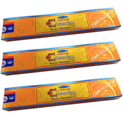 Satya Nag Champa Chandan Sandalwood Incense Sticks x 3 Packs