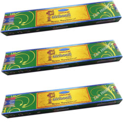 Satya Nag Champa Patchouli Incense Sticks Relaxing x 3 Packs