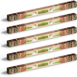 Tulasi Amber Incense Sticks Packs - Warm Rich Earthy Aroma