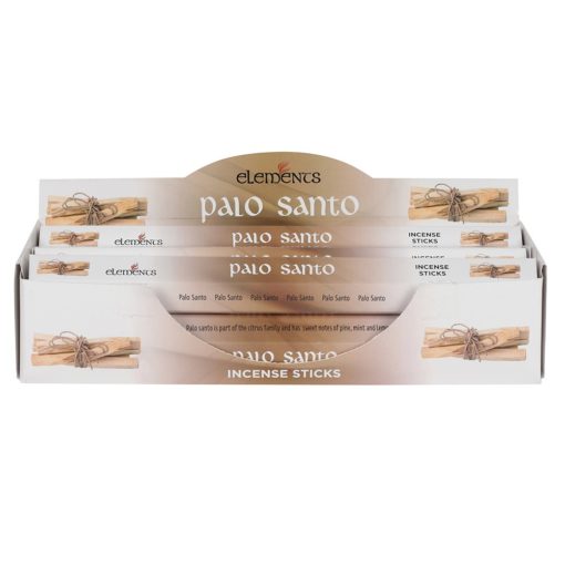 Elements Palo Santo Incense Sticks, Sweet Pine, Mint and Lemon