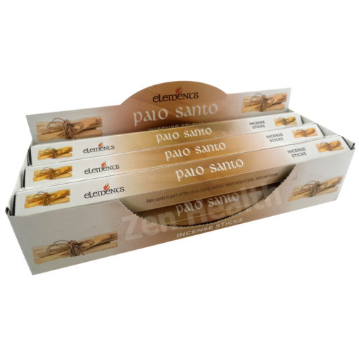 Elements Palo Santo Incense Sticks, Sweet Pine, Mint and Lemon