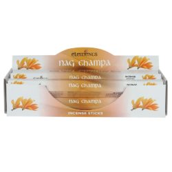 Elements Nag Champa Incense Sticks Warm Spicy Floral Scent 