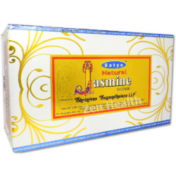 12 x Satya Natural Jasmine Blossom Incense Stick Packs