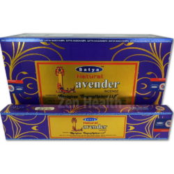 12 x Satya Natural Lavender Incense Stick Packs