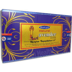 12 x Satya Natural Lavender Incense Stick Packs