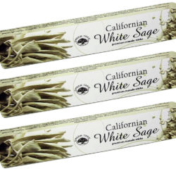 Green Tree Californian White Sage Incense Sticks x 3 Packs UK