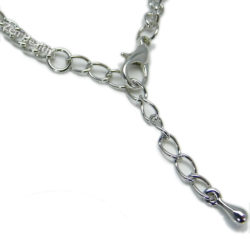 Silver Plated 3 x Horse Charms Bracelet