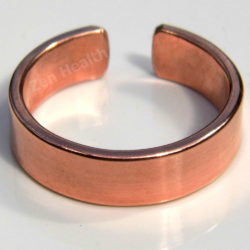 100% Pure Copper Ring For Arthritis Pain Relief Adjustable Non-Magnetic