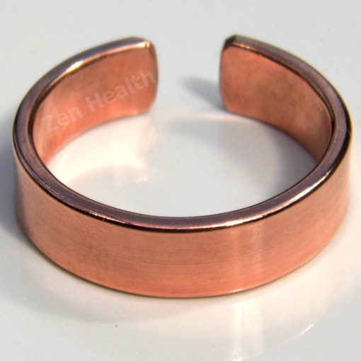 100% Pure Copper Ring For Arthritis Pain Relief Adjustable Non-Magnetic