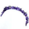 Jewellery - Purple Amethyst Gemstone Bracelet Chipped Stones