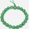 Green Aventurine Bracelet With Round Stones - Healing - Reiki - Chakra