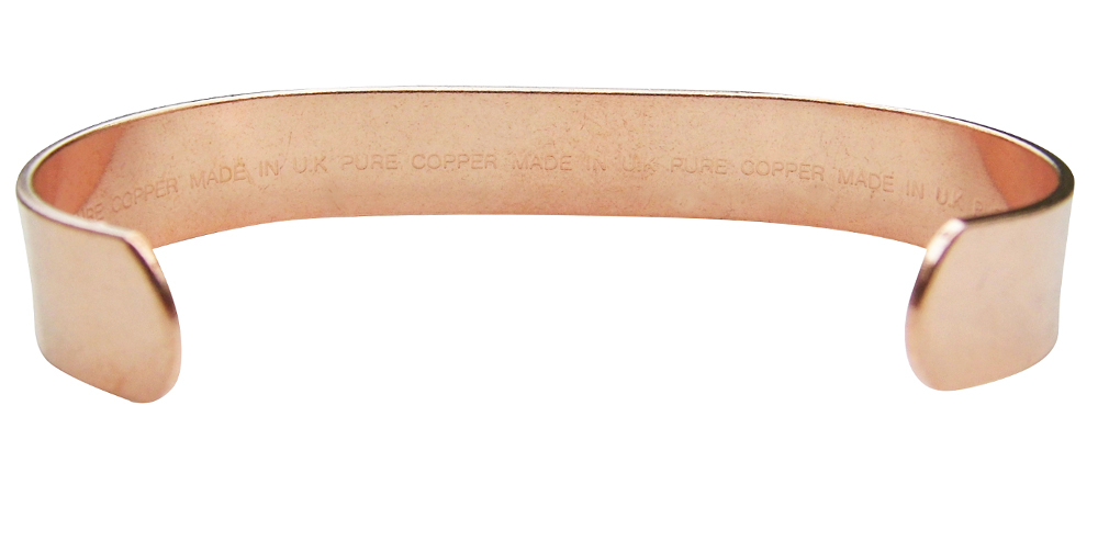 Pure Copper Bracelet For Men and Women Arthritis and Rheumatic Conditions - 13mm