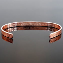 100% Pure Copper Bracelet With Celtic Design Arthritis / Circulation Pain Relief