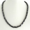 Magnetic Hematite Necklace - Barrel Beaded Design