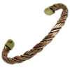 Twisted Copper Bracelet For Men or Women