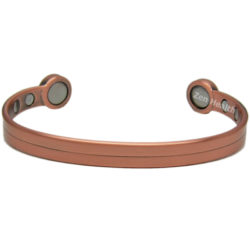 Plain Copper Bio Magnetic Bracelet For Stress Arthritis Pain Relief - Medium Size